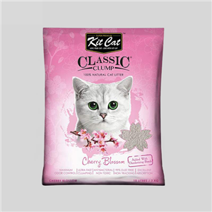 خاک بستر گربه کیت کت مدل Cherry Blossom وزن 7 کیلوگرم 