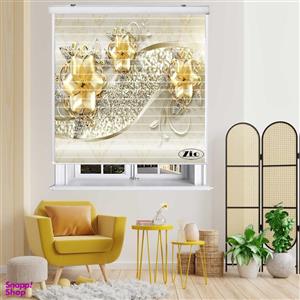 پرده زبرا مدل 3D1027 سایز 150x150 سانتی متر