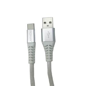 کابل تبدیل USB به TYPE C رومن مدل PMC213 طول متر 