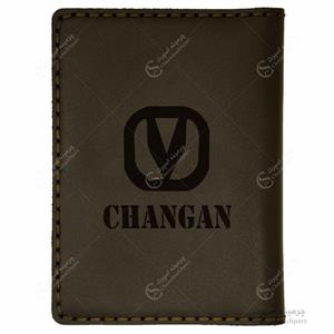 کیف مدارک خودرو چرمینه اسپرت طرح چانگان کد 36024