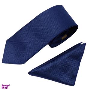 ست کراوات و دستمال جیب مردانه نسن طرح آکسفورد مدل S47