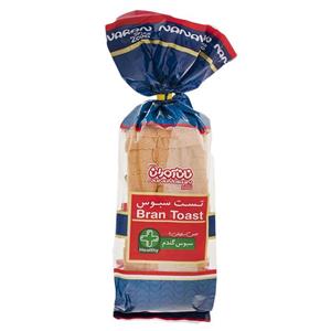 تست سبوس نان آوران مقدار 500 گرم Nanavaran Bran Toast 500Gr