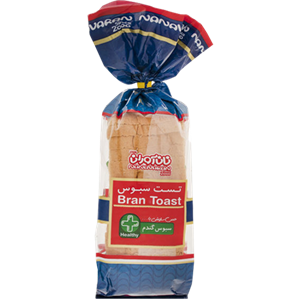 تست سبوس نان آوران مقدار 500 گرم Nanavaran Bran Toast 500Gr
