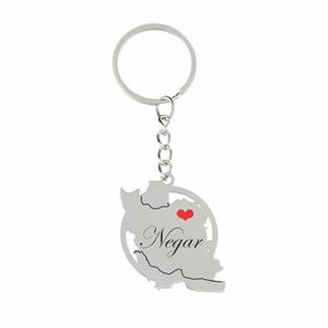 جاکلیدی زنانه گیلواره زراوشان مدل اسم نگار کد FB 292