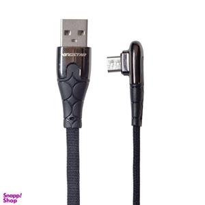کابل میکرو یو اس بی فست شارژ KingStar K46A 2.4A 1m یکسر L