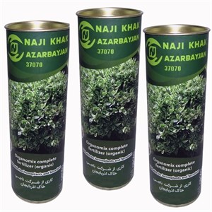 کود کامل ارگانومیک گلهای زینتی ناجی خاک مدل 7D وزن 50 گرم مجموعه سه عددی
