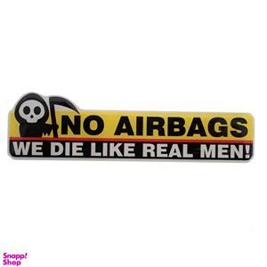 برچسب خودرو مدل ژله ای کد NO-AIRBAGS