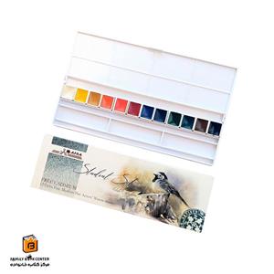 آبرنگ 12 رنگ افرا مدل Student