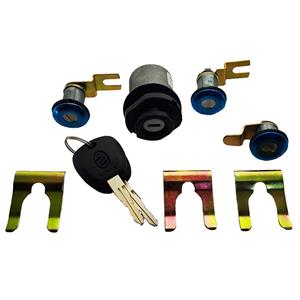قفل و سوئیچ استارت خودرو نصیری مدل ALLIN1 مناسب برای نیسان وانت مجموعه 9 عددی