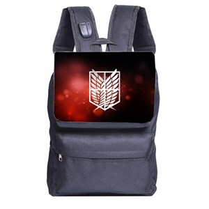 کوله پشتی طرح انیمه Attack on Titan حمله به تایتان ot19