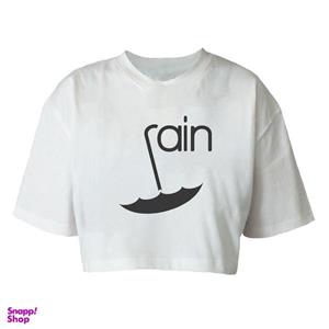 کراپ تاپ آستین کوتاه زنانه مدل c089