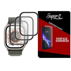 محافظ صفحه نمایش نانو سوپرسی مدل NSC مناسب برای ساعت هوشمند الترا X8 بسته سه عددی 