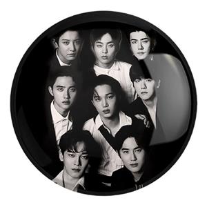 پیکسل خندالو طرح گروه موسیقی اکسو EXO کد 2835 مدل بزرگ