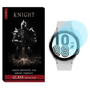 محافظ صفحه نمایش شیشه‌ای نایت مدل SH-KT مناسب برای ساعت هوشمند سامسونگ Galaxy Watch 4 40mm بسته دو عددی