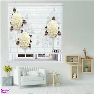 پرده زبرا زیو مدل سیلوئت 3D1523 سایز 150x150 سانتی متر