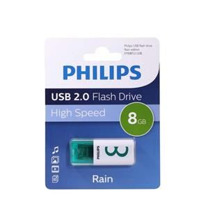 فلش مموری  فیلیپس مدل Rain  ظرفیت 8 گیگابایت philips rain Flash Memory -8GB