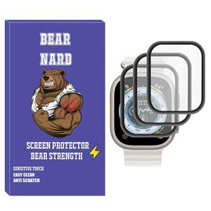 محافظ صفحه نمایش نانو برنارد مدل NBR مناسب برای ساعت هوشمند هاینو تکو T99 Ultra Max بسته سه عددی