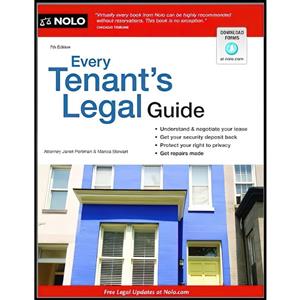 کتاب Every Tenant,s Legal Guide اثر Janet Portman Attorney and Marcia Stewart انتشارات NOLO 