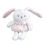 عروسک مدل خرگوش لباس پاپیونی ارتفاع 30 سانتی‌متر