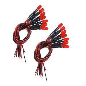 ال ای دی 12 ولت قرمز اوال مدل HG-R1215 بسته 20 عددی