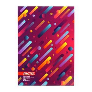 دفتر مشق 80 برگ فکتیس مدل 801