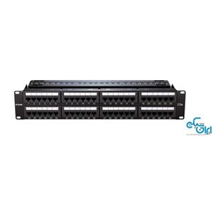 پچ پنل بدون شیلد 48 پورت دی لینک مدل NPP-5E1BLK481 D-Link NPP-5E1BLK481 Cat5E UTP Keystone 48 Port Patch Panel