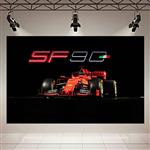 استیکر طرح ماشین فرمول یک مدل Ferrari SF90 F1 Cars کد AR1271