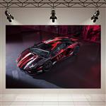 استیکر طرح ماشین مدل Lamborghini  Aventador S کد AR1242