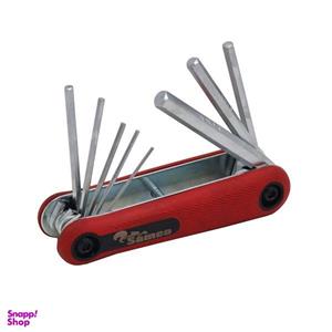 آچار آلن سامکو مدل مشتی کد YPM-6GOSH مجموعه 8 عددی