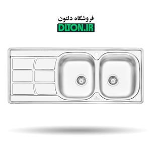سینک ظرفشویی توکار پرنیان استیل مدل PS2209