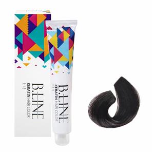 رنگ مو بی لاین شماره 1.0 حجم 100 میلی لیتر رنگ مشکی