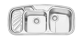 سینک ظرفشویی توکار پرنیان استیل مدل PS1205 