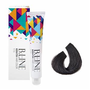 رنگ مو بی لاین شماره 1.1 حجم 100 میلی لیتر رنگ مشکی پر کلاغی