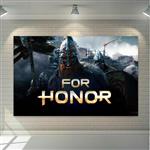 تابلو بوم طرح گیم پلی فور هانر For Honor Gameplay مدل SDB3217