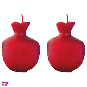 شمع مدل شب یلدا انار کد 06 مجموعه 2 عددی