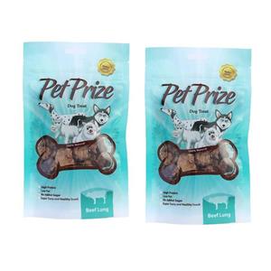 تشویقی سگ پت پرایز مدل Beef Lung وزن 40 گرم بسته 2 عددی