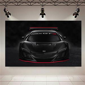 تابلو بوم طرح ماشین مدل Honda Nsx Gt3 کد AR2804 