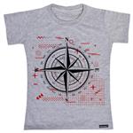تی شرت آستین کوتاه دخترانه 27 مدل Compass کد MH788