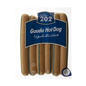 هات داگ 60% گودا 202  400 گرم 202 Gouda Hot Dog 400 gr