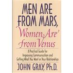 کتاب Men Are From Mars, Women Are From Venus اثر John Gray انتشارات Harper