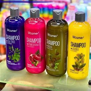 شامپو مو ویتامر مدل انار حجم 400 میلی لیتر