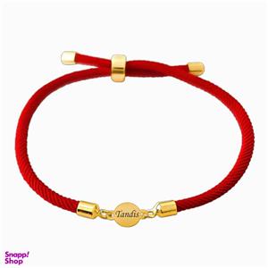 دستبند طلا 18 عیار زنانه لیردا مدل اسم تندیس -