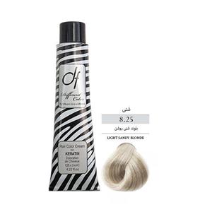 رنگ مو دیفرنت سری هایلایت مدل Keratin شماره 8.25 حجم 125 میلی لیتر رنگ بلوند شنی روشن