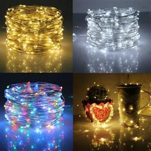 ریسه ال ای دی مدل مفتولی طرح مرواریدی 5 متری