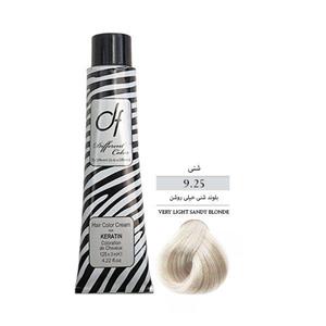 رنگ مو دیفرنت سری هایلایت مدل Keratin شماره 9.25 حجم 125 میلی لیتر رنگ بلوند شنی خیلی روشن