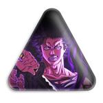 پیکسل خندالو طرح یامی تایچو انیمه Black Clover مدل مثلثی کد 11715