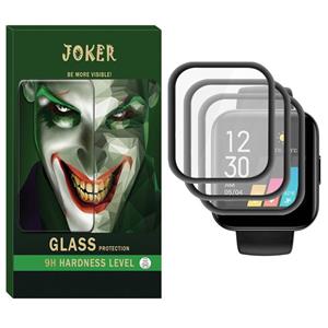 محافظ صفحه نمایش نانو جوکر مدل NJK مناسب برای ساعت هوشمند شیائومی Realme Watch بسته سه عددی Joker NJK Nano Screen Protector For Xiaomi Realme Watch Pack of 3