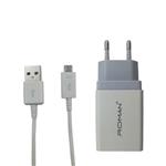 شارژر دیواری رومن مدل Mic22 به همراه کابل microUSB