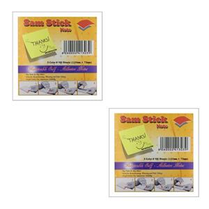 کاغذ یادداشت چسب دار مدل 100.75mm کد 007 بسته 2 عددی