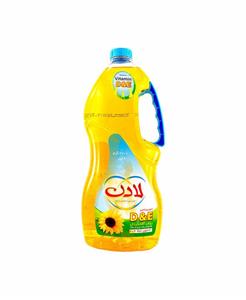 روغن مایع آفتابگردان حاوی ویتامین دی و ای لادن مقدار 2700 گرم Ladan Sunflower Liquid Oil Contain Vitamin D and E 2700g